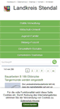 Mobile Screenshot of landkreis-stendal.de